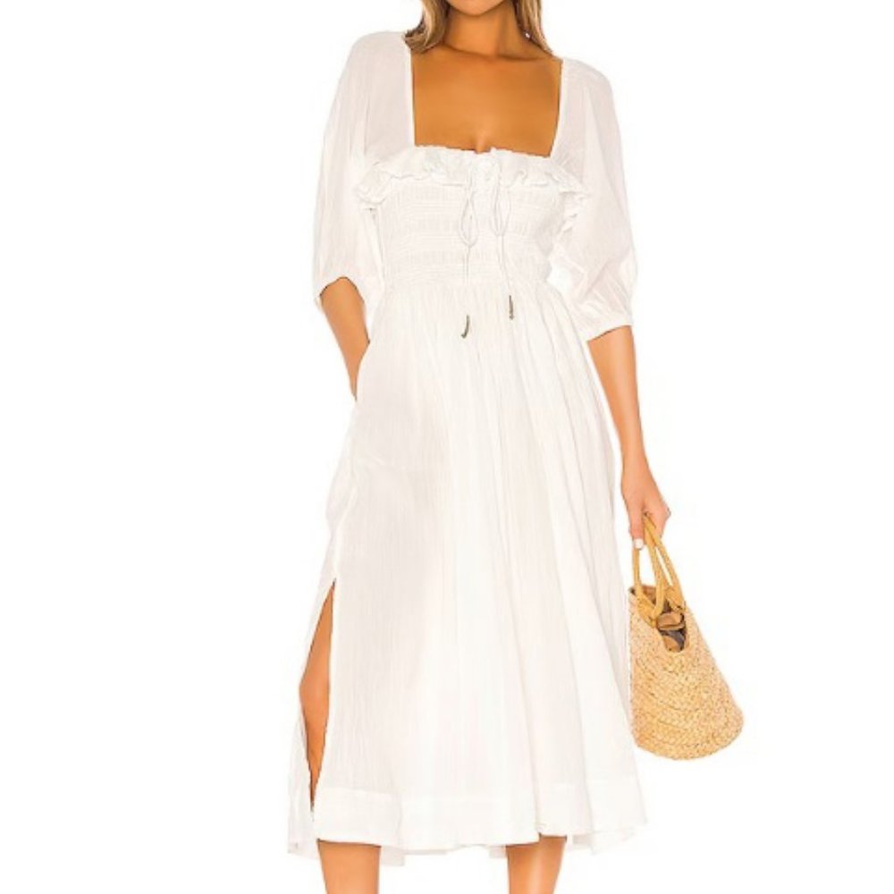 NWT Free People 'Oasis' Maxi Dress - Ivory, Size M
